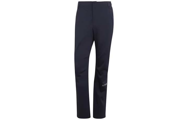 Adidas Adidas Casual Pants Men's Dark Blue Moderate Straight Fit Pants
