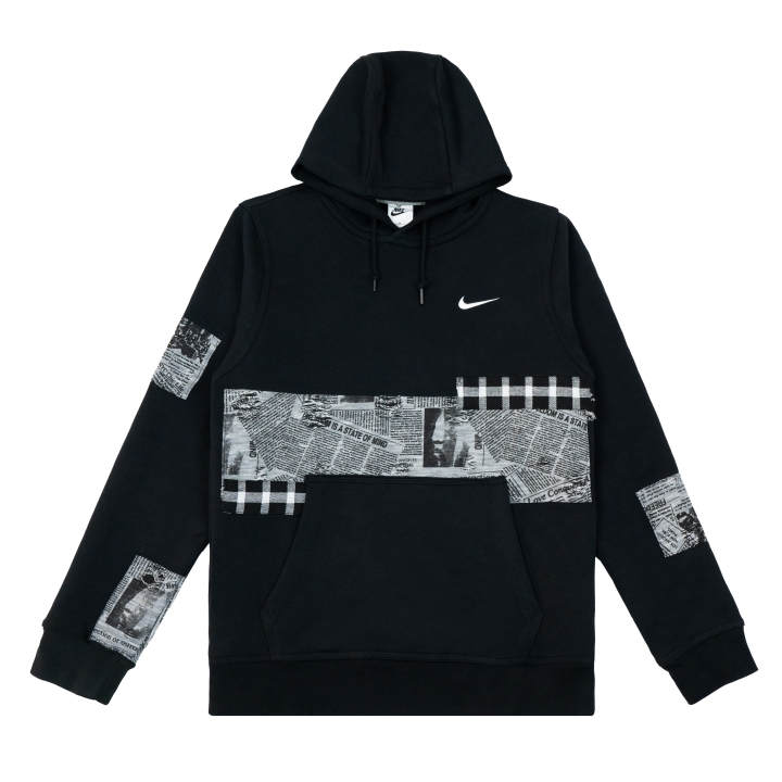Nike Nike Sweatshirts Unisex Black Hooded Thickened Regular