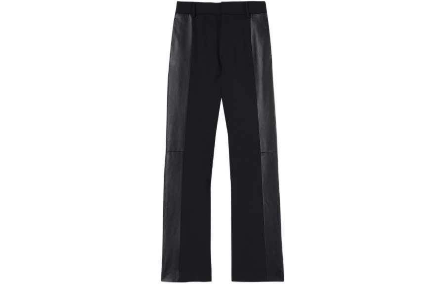 AMBUSH Casual Pants Men's Black Moderate Straight Fit Pants