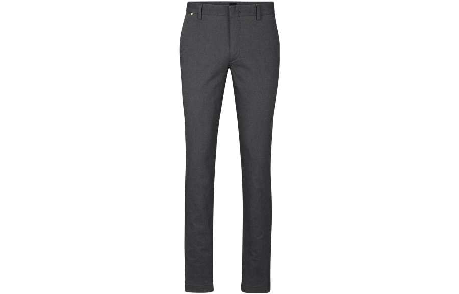 HUGO BOSS Casual Pants Men's Dark Gray Moderate Slim Fit Pants