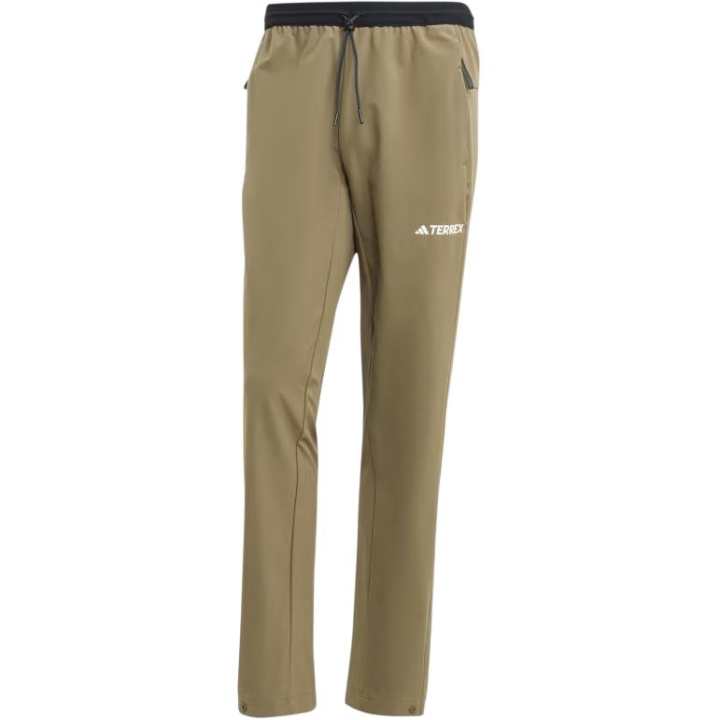 Adidas Adidas TerrexOther Terrex Liteflex Hiking Pants Knitted Sweatpants Unisex Olive Strata