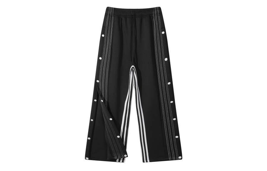 HALEBOSS HALEBOSS Casual Pants Unisex Moderate Snap Button Pants