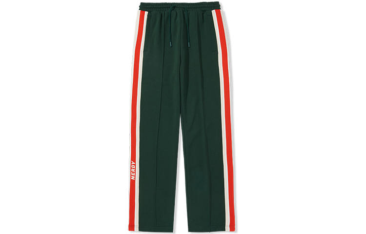 Nerdy FW22 Casual Pants Unisex Dark Green