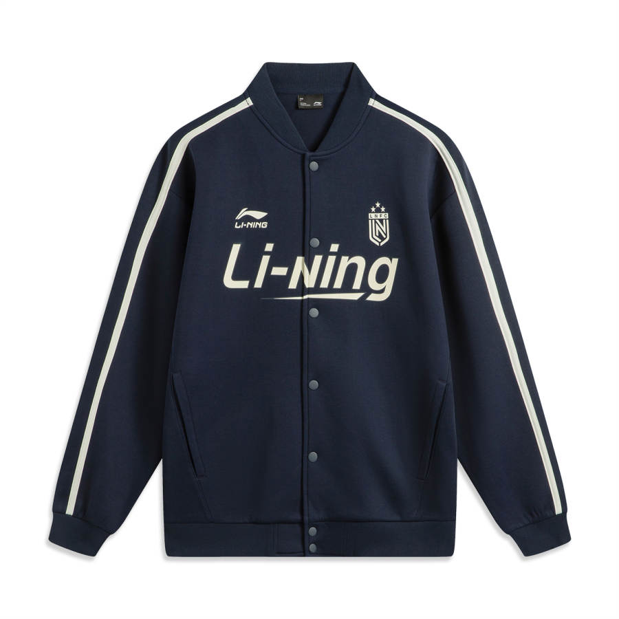 Li-Ning Li Ning Sports Life Collection Baseball Jacket Unisex Dark Marine Blue