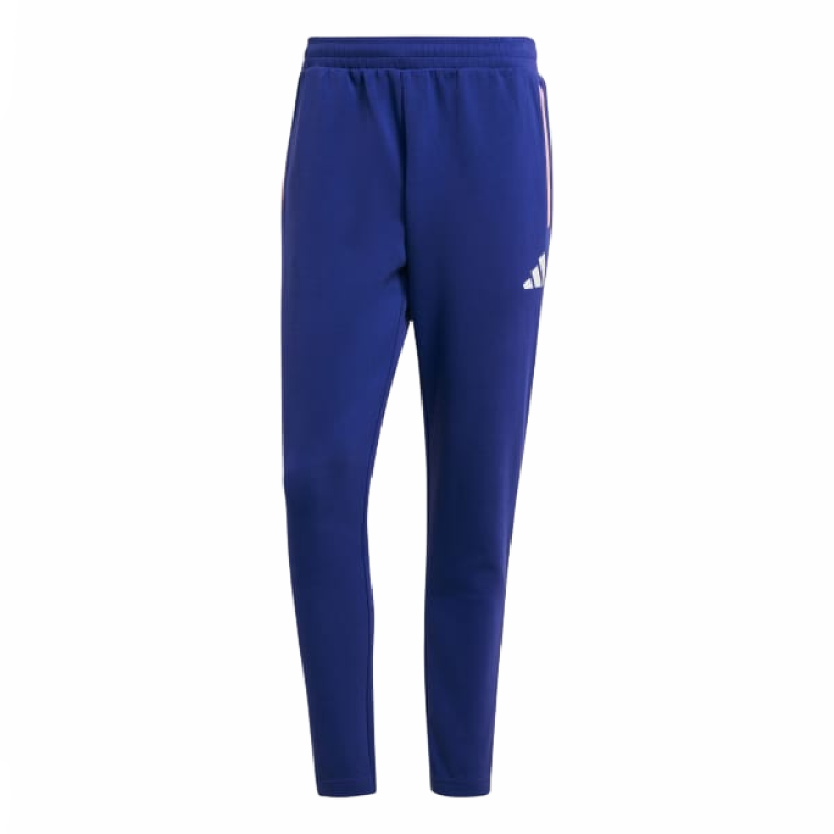 Adidas Adidas TEAM FRANCE TRACKSUIT BOTTOMS Knitted Sweatpants Men's Blue
