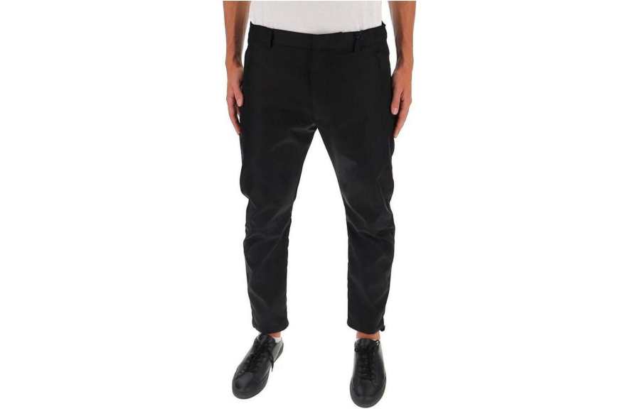 PRADA PRADA Logo Plaque Detail Pants