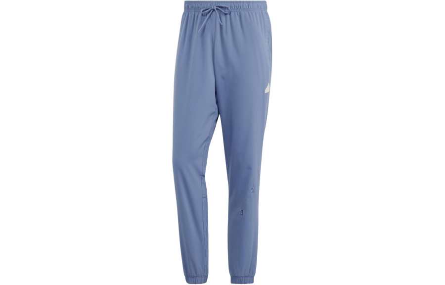 Adidas Adidas Embroidered Woven Pants Woven Sweatpants Men's Blue
