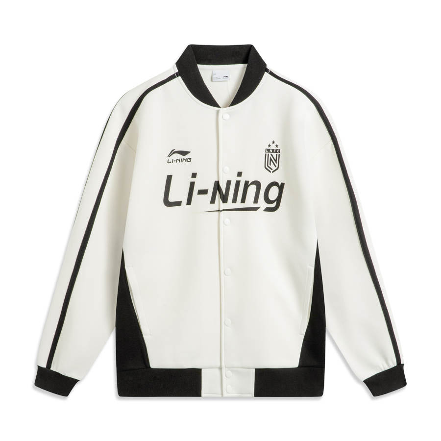 Li-Ning Li Ning Sports Life Collection Baseball Jacket Unisex Ivory