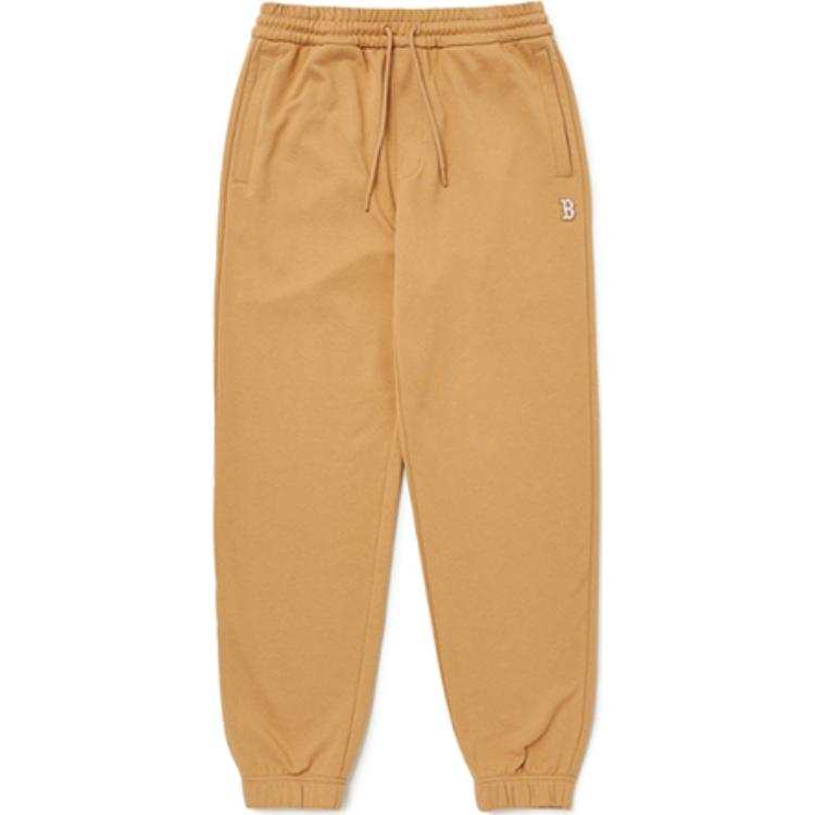 MLB MLB Knitted Sweatpants Unisex Beige Yellow