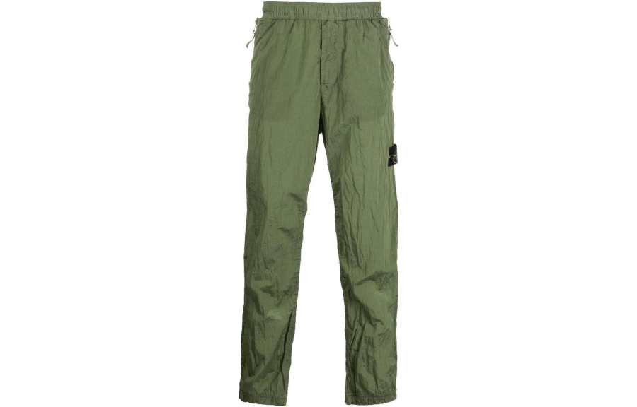 STONE ISLAND SS23 Nylon Meta Casual Pants Men's Sage Green