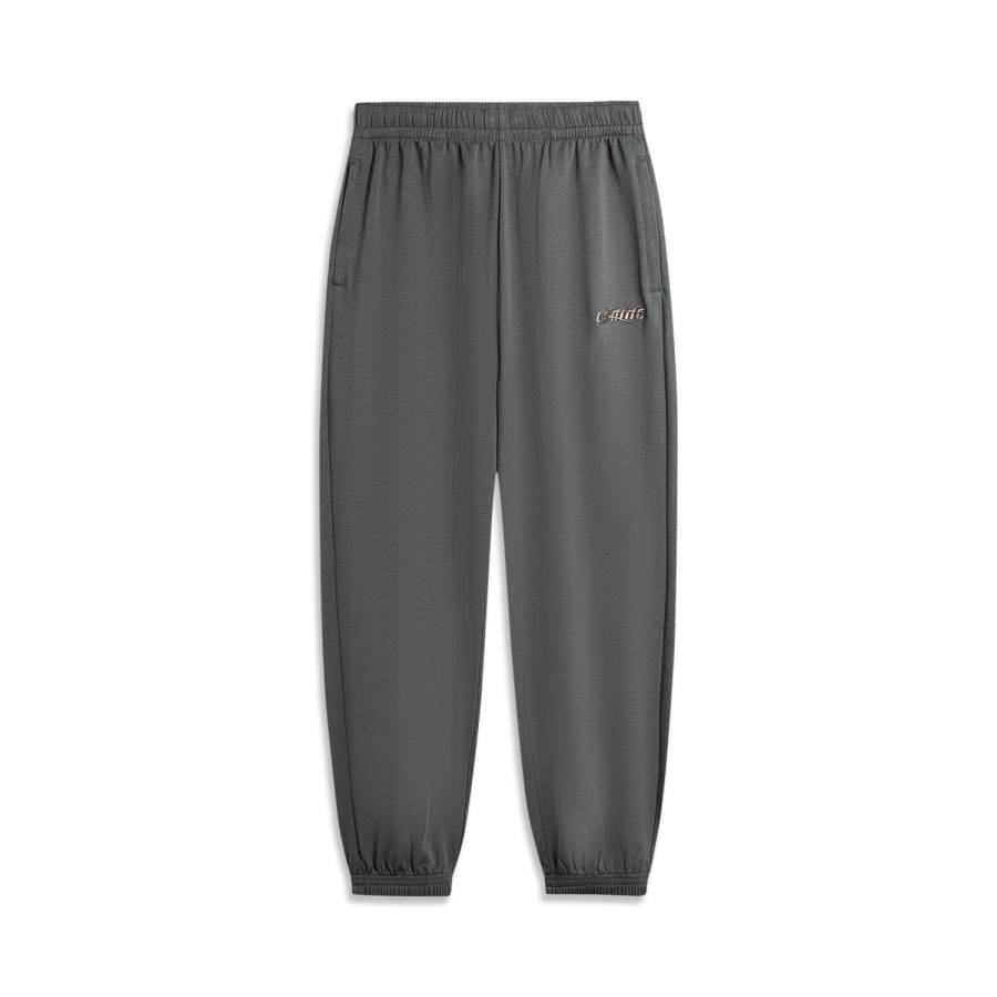 Li-Ning Li Ning Sports Life Collection Knitted Sweatpants Men's Obsidian Gray B