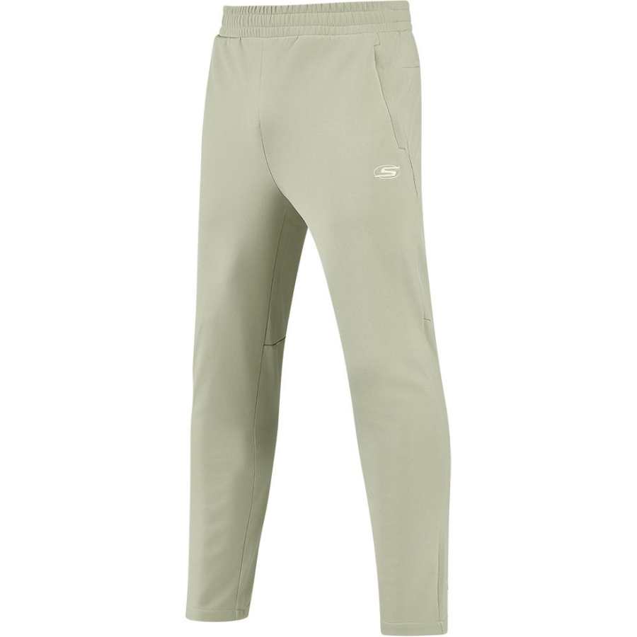 Skechers Basic Sports Collection Knitted Sweatpants Men's Durable Gray