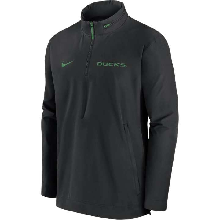 Nike Nike Oregon Ducks Sideline Coach Men's Nike College 1/2 Zip Hooded Jacket