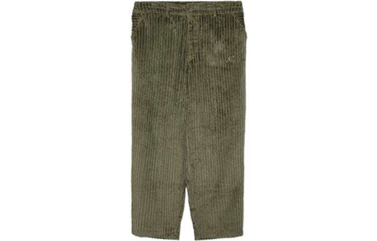 New Era Moderate Casual Pants Unisex Olive Green