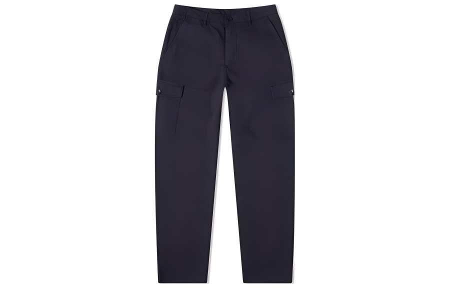 Paul Smith Casual Pants Men's Marine Blue Moderate Straight Fit Pants