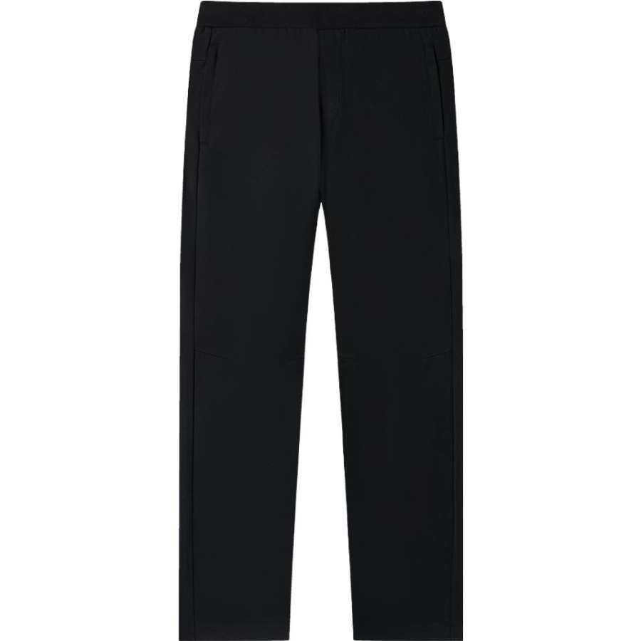 FILA Casual Pants Men's Black Moderate Straight Fit Pants