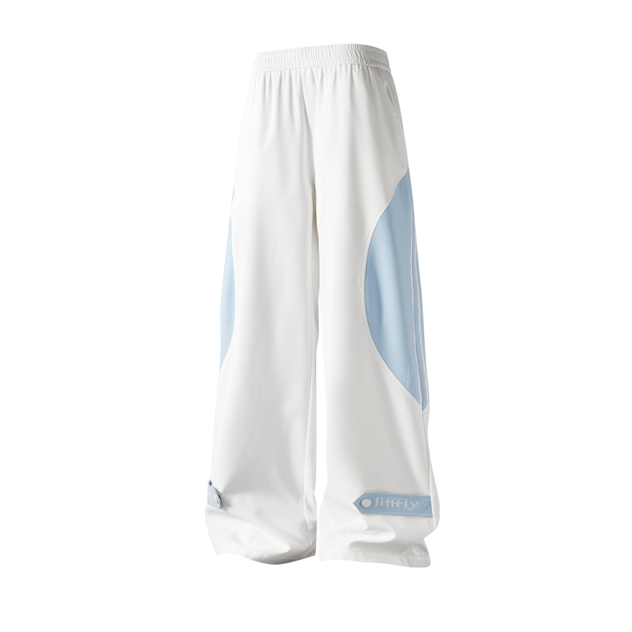 Jifffly Casual Pants Unisex Moderate Straight Fit Pants