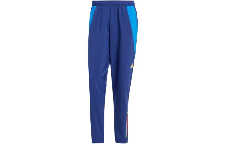 Adidas Adidas ITALY TIRO 24 COMPETITION PRESENTATION TRACKSUIT BOTTOMS Knitted Sweatpants Men's Blue