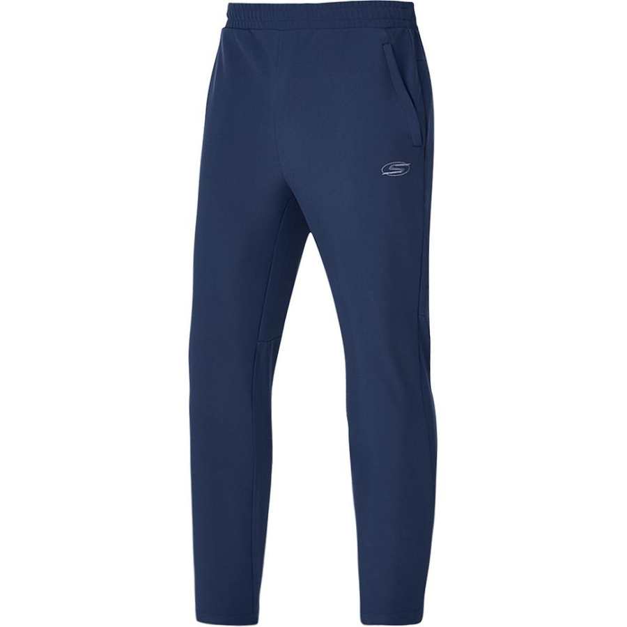 Skechers Basic Sports Collection Knitted Sweatpants Men's Navy Blue