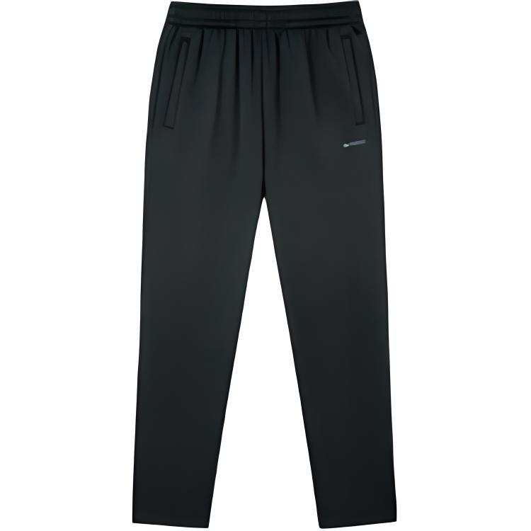 361° Variety Training Collection Letter Fleece Lined Straight Fit Mid Rise Knitted Sweatpants Men's Tranquil Gray