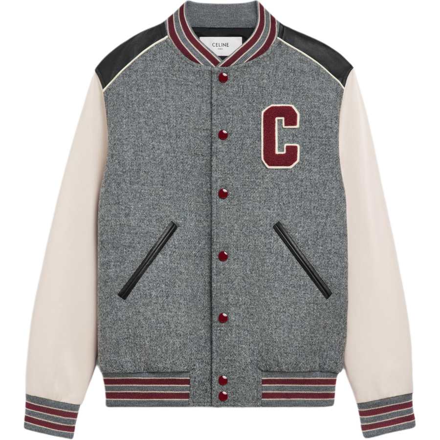 CELINE CELINE Classic Teddy Jacket In Wool Tricotine