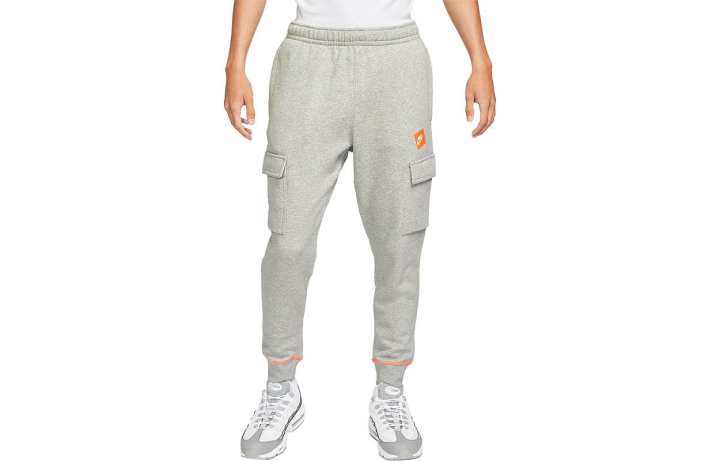 Nike Nike Casual Pants Men's Gray Thickened Cuffed Pants