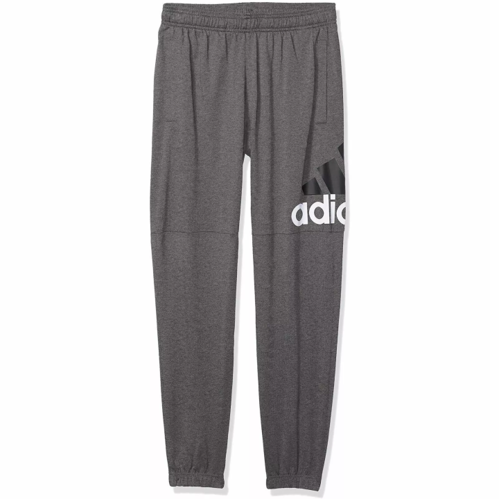 Adidas Adidas ESSENTIALSPerformance Knitted Sweatpants Men's Dark Gray/White
