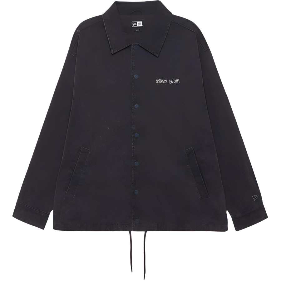 New Era FW24 Jacket Unisex Black