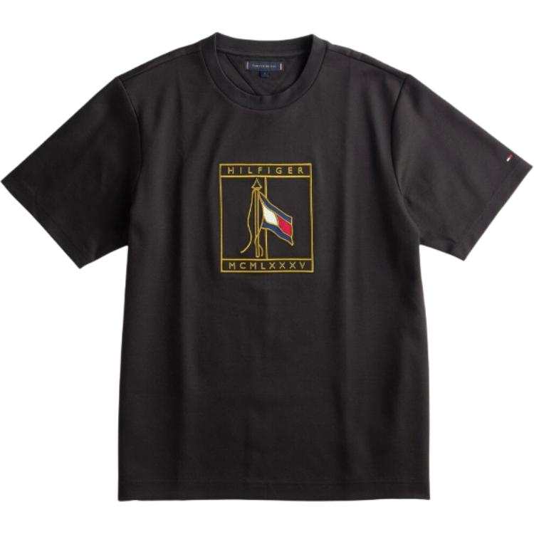 Tommy Hilfiger T Shirt Men's Black