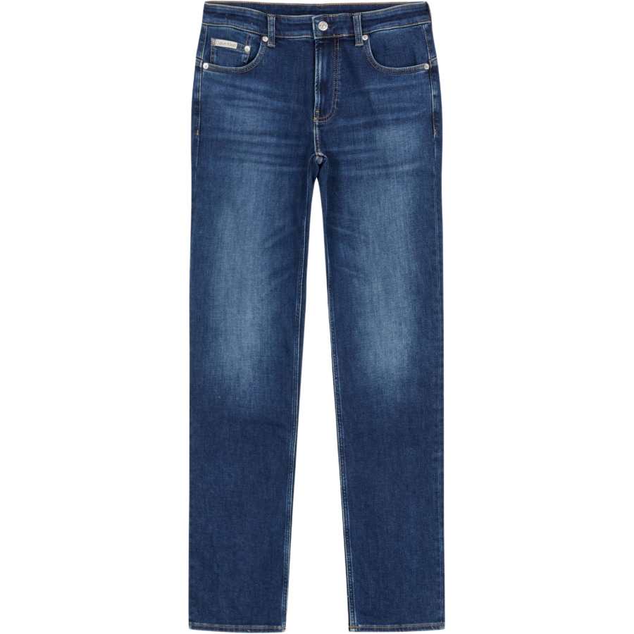 Calvin Klein Jeans Men's Blue Moderate Slim Fit Pants