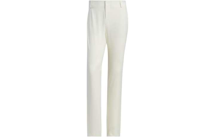 Adidas Adidas Stretch Ventilated Pants Knitted Sweatpants Men's Ivory White