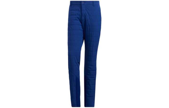 Adidas Adidas Insulated Pants Men's Blue Thickened Straight Fit Pants