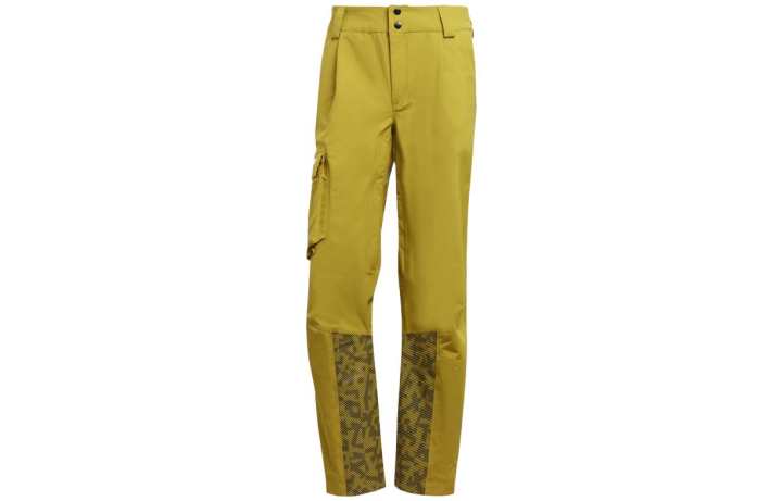 Adidas Adidas Casual Pants Men's Brown Moderate Straight Fit Pants