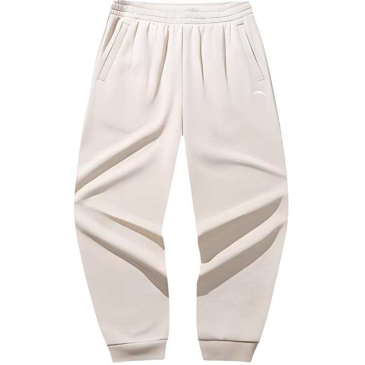 Anta Sports Life Collection Knitted Sweatpants Men's Light Khaki