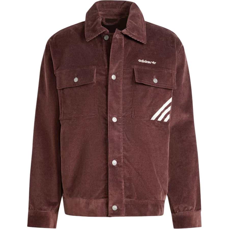 Adidas Originals COACH JACKET Jackets & Coats Men's Shadow Brown