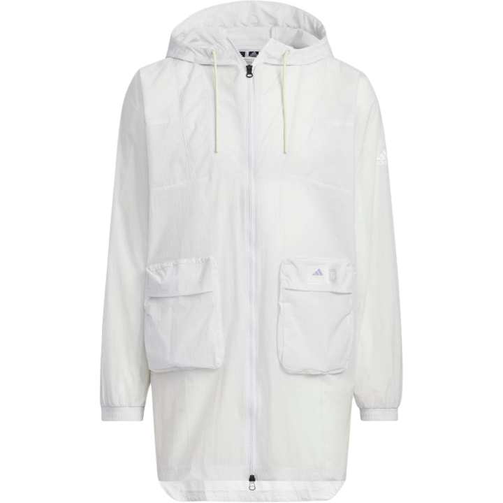 Adidas Adidas PARKA WOVEN JACKET Jackets & Coats Unisex Dot Gray/White