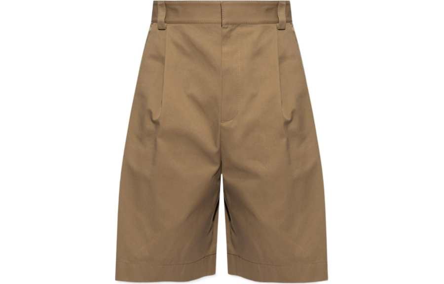 Bottega Veneta Bottega Veneta Gabardi Shorts Knitted Sweatpants Men's Brown