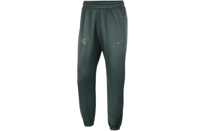 Nike Nike College Dri FIT Spotlight Michigan State Knitted Sweatpants Men's Professional Green