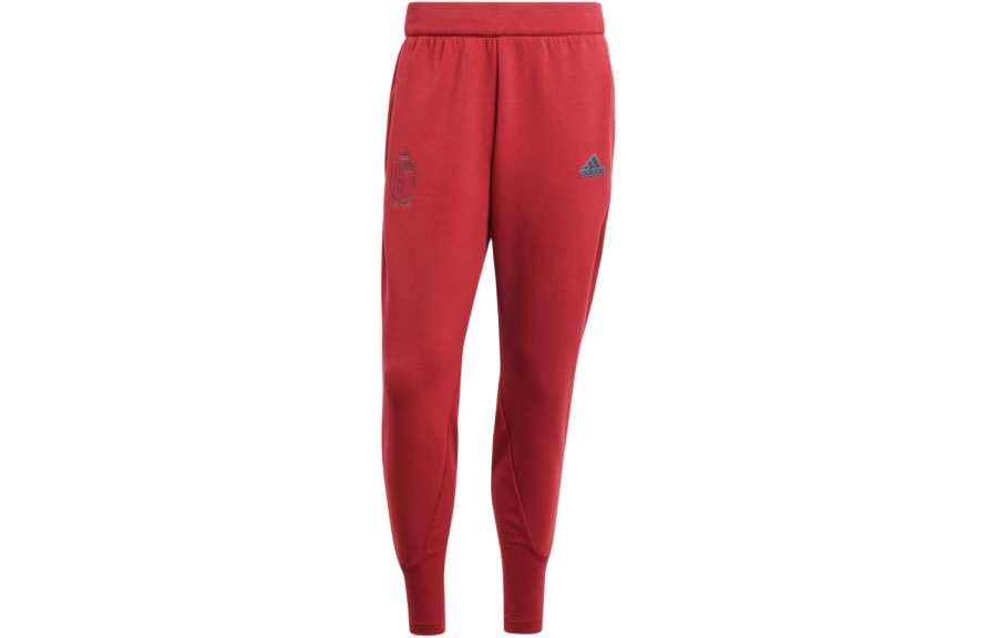 Adidas Adidas BELGIUM TRAVEL TRACKSUIT BOTTOMS Knitted Sweatpants Men's Burgundy