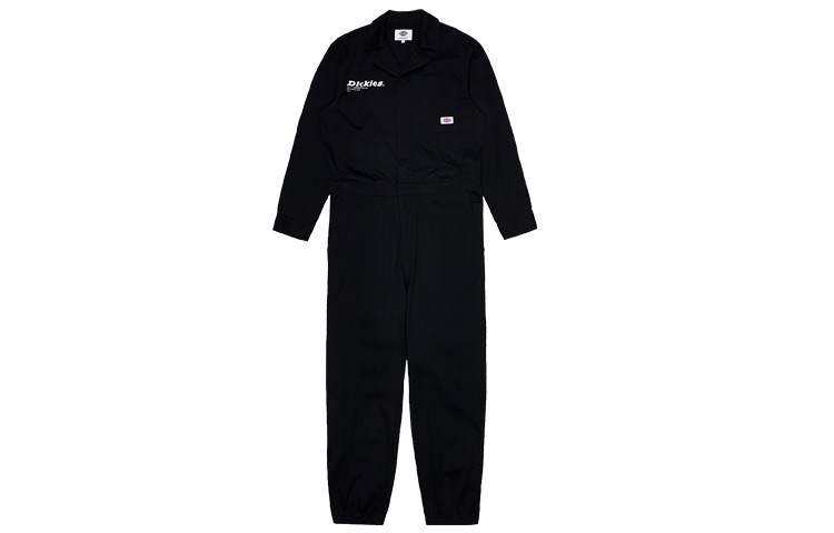 Dickies Dickies Jumpsuits Men's Black Lapel Moderate