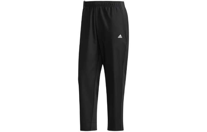 Adidas Adidas Casual Pants Men's Black Moderate Straight Fit Pants