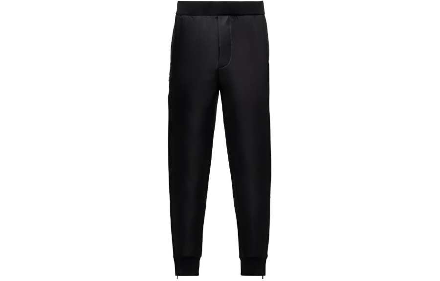 PRADA PRADA Casual Pants Men's Black Moderate Cuffed Pants
