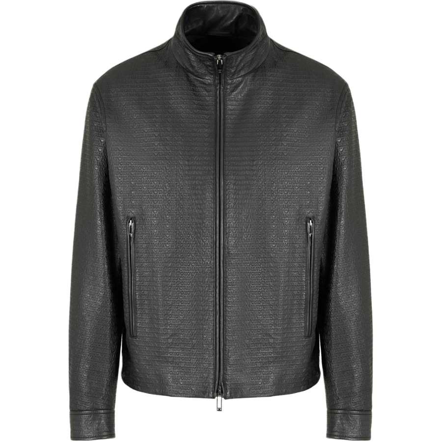 Emporio Armani logo-debossed jacket
