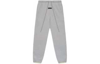 Fear Of God Essentials SS24 Drop2 Sweatpants Knitted Sweatpants Men's Light Heather Gray/Light Heather Grey