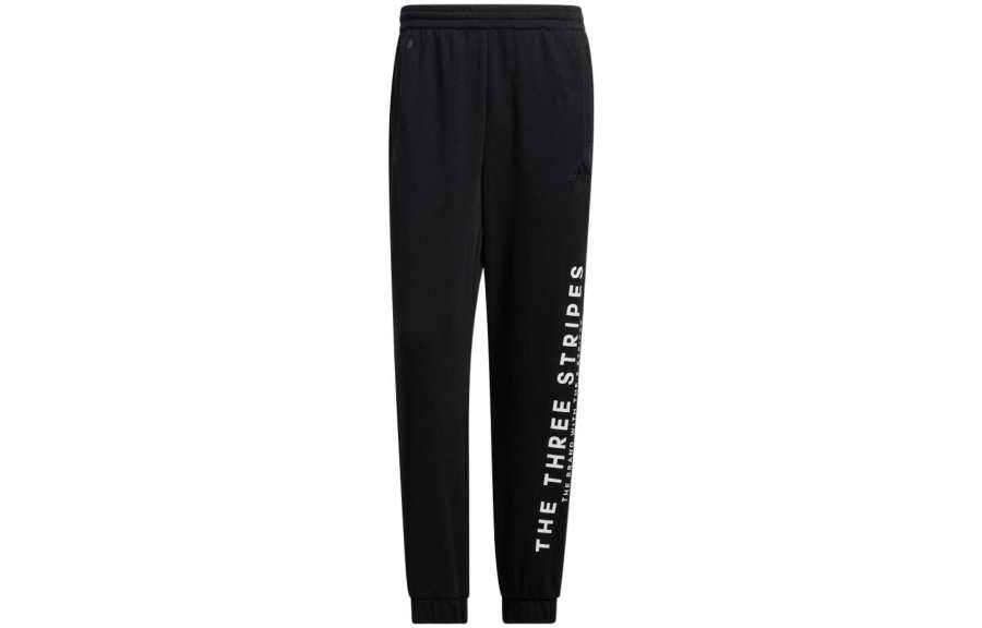 Adidas Adidas Casual Pants Unisex Black Moderate Cuffed Pants