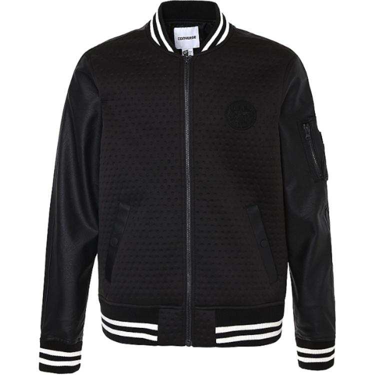 Converse Converse Baseball Jacket Men's Black