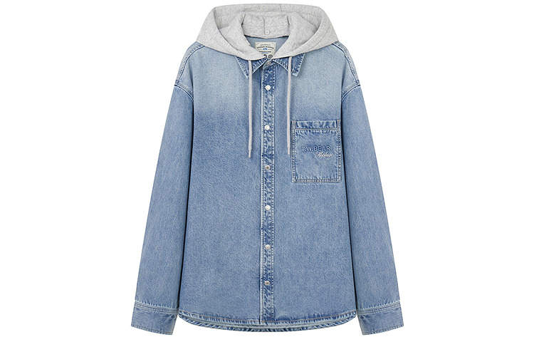 Teenie Weenie Men Jackets & Coats Unisex Light Denim