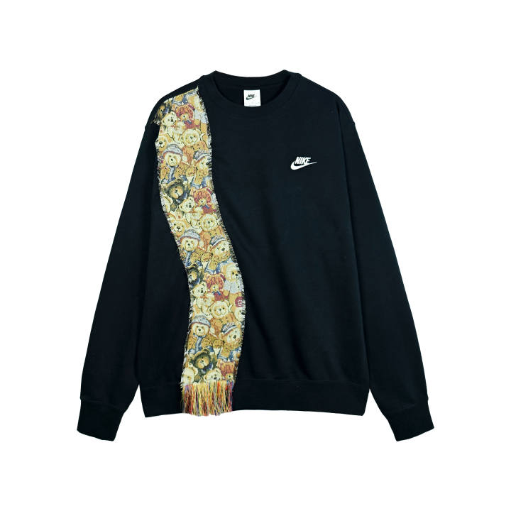 Nike Nike Sweatshirts Unisex Black Crew Neck Moderate Regular