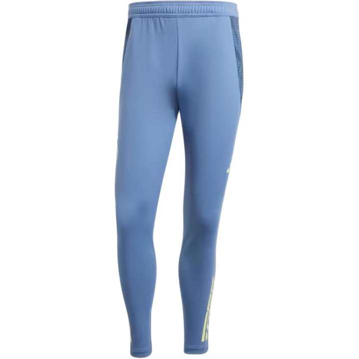 Adidas Adidas Knitted Sweatpants Men's Blue Moderate Slim Fit Pants