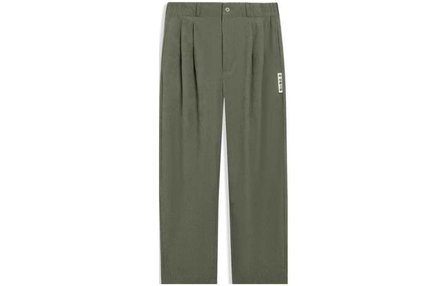 Li-Ning Li Ning Casual Pants Men's Army Canvas Green